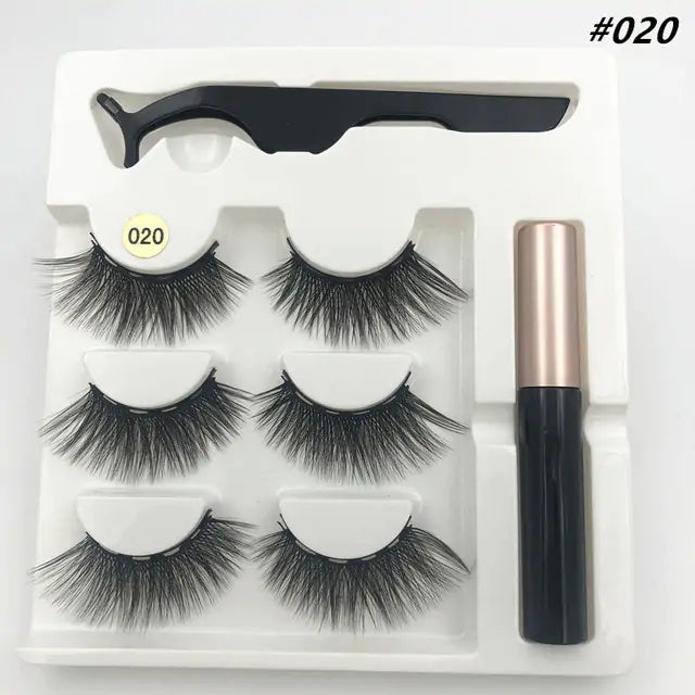 3D Eyelashes Kit