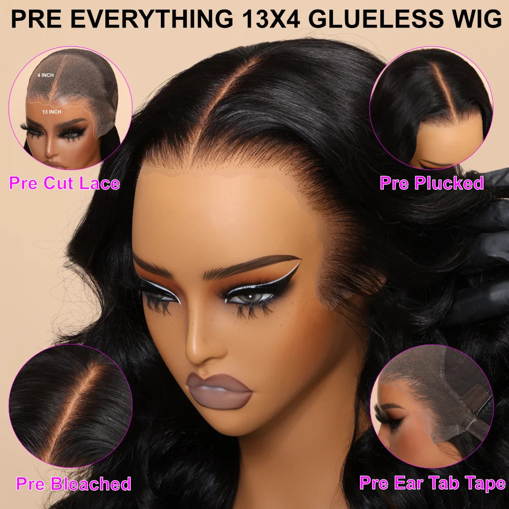 Pre Plucked Mini Knots Frontal Wig