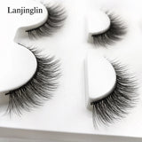 Soft 3D Mink Lashes Natural Fake Eyelashes Kit