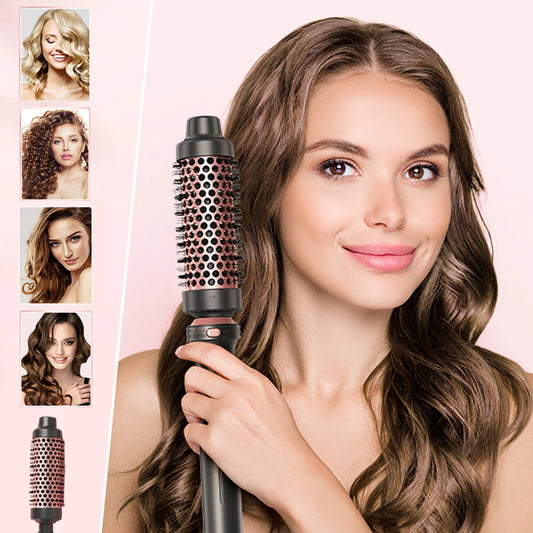 1.5 Inch Hair Curling Iron Brush