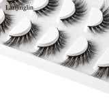 New False Eyelashes Cat Eyes Natural Long Full Strip Lashes