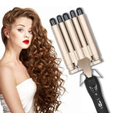 3-in-1 Deep & Small Wave Triple Barrel Hair Waver