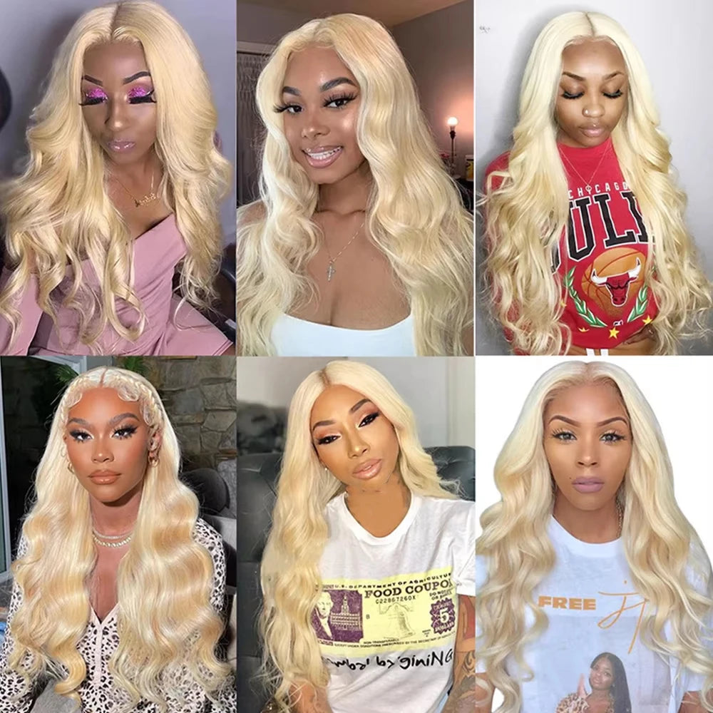 Honey Blonde 613 HD Lace Frontal Wig