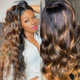 Body Wave Middle T-Part Lace Front Wig