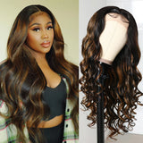 Body Wave Middle T-Part Lace Front Wig