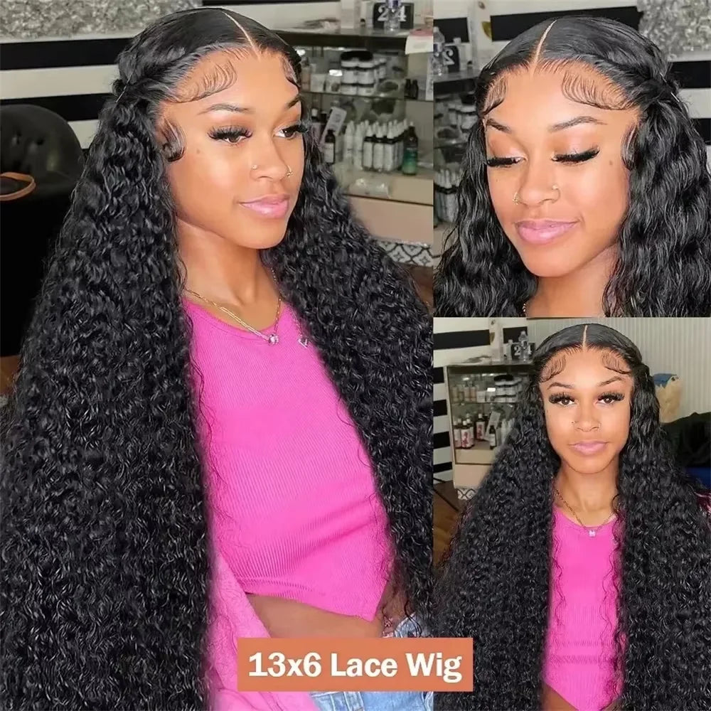 Deep Wave HD Lace Frontal Wig