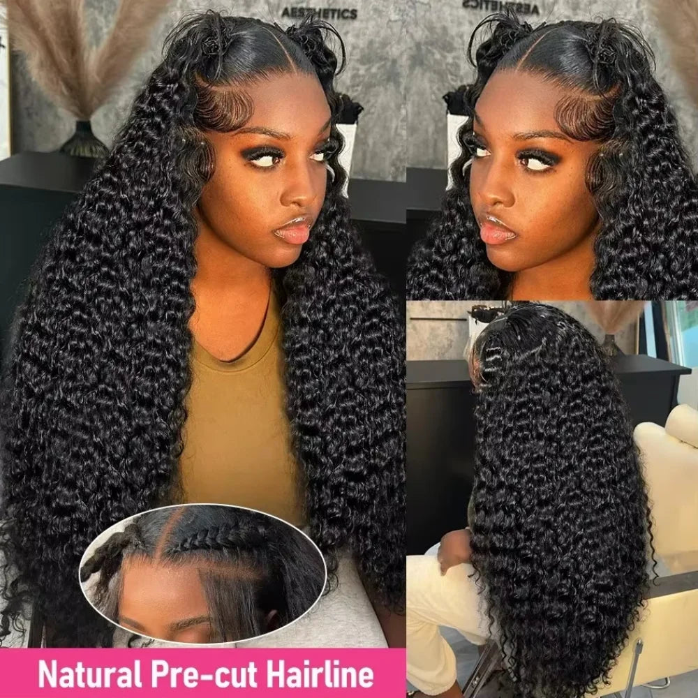 Deep Wave HD Lace Frontal Wig