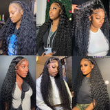 Deep Wave HD Lace Frontal Wig