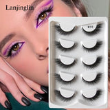 New False Eyelashes Cat Eyes Natural Long Full Strip Lashes