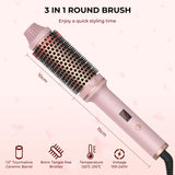 1.5 Inch Hair Curling Iron Brush