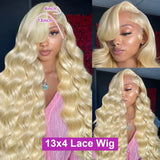 Honey Blonde 613 HD Lace Frontal Wig