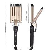 3-in-1 Deep & Small Wave Triple Barrel Hair Waver