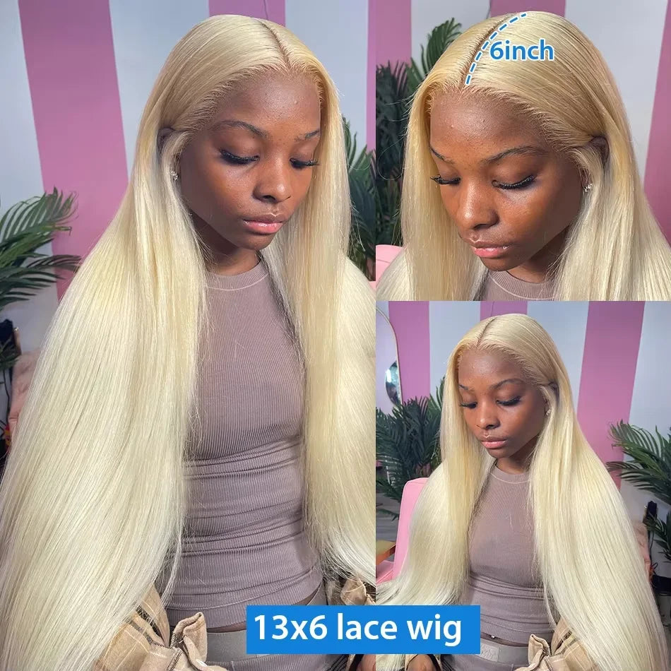 613 Blonde Straight HD Lace Wig