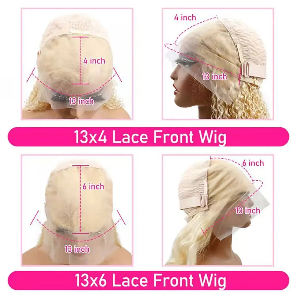 Honey Blonde 613 HD Lace Frontal Wig