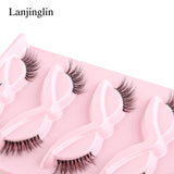 Half Lashes Cat Eye Natural Long Full Strip Lashes