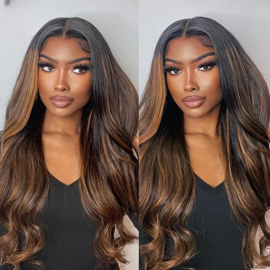 Body Wave Middle T-Part Lace Front Wig