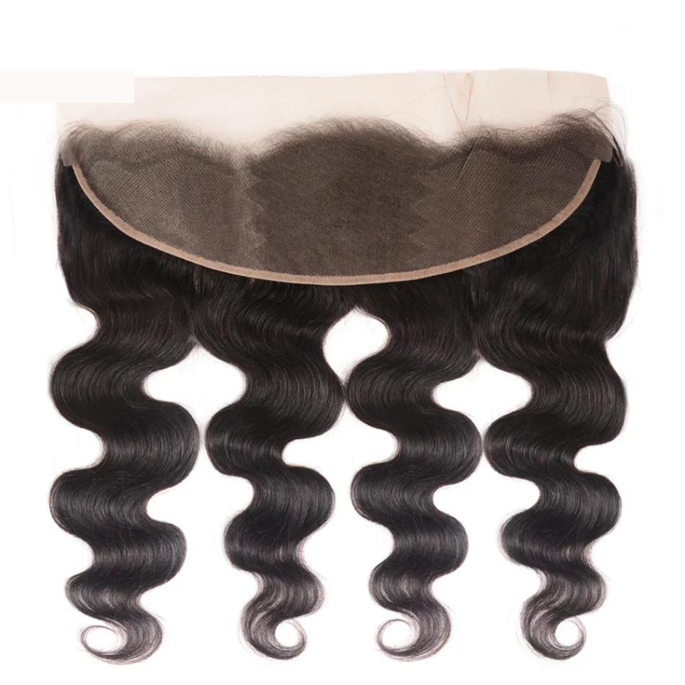 Brazilian Body Wave 3 Bundles Lace Frontal Closure