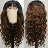 Body Wave Middle T-Part Lace Front Wig