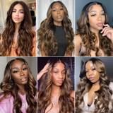 Body Wave Middle T-Part Lace Front Wig