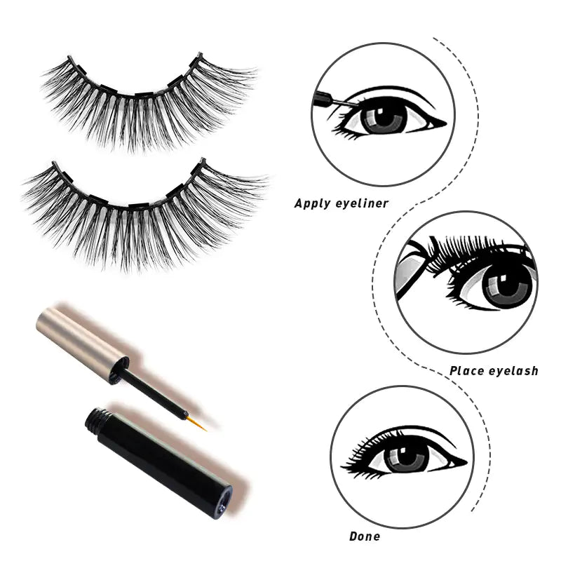 3D Eyelashes Kit